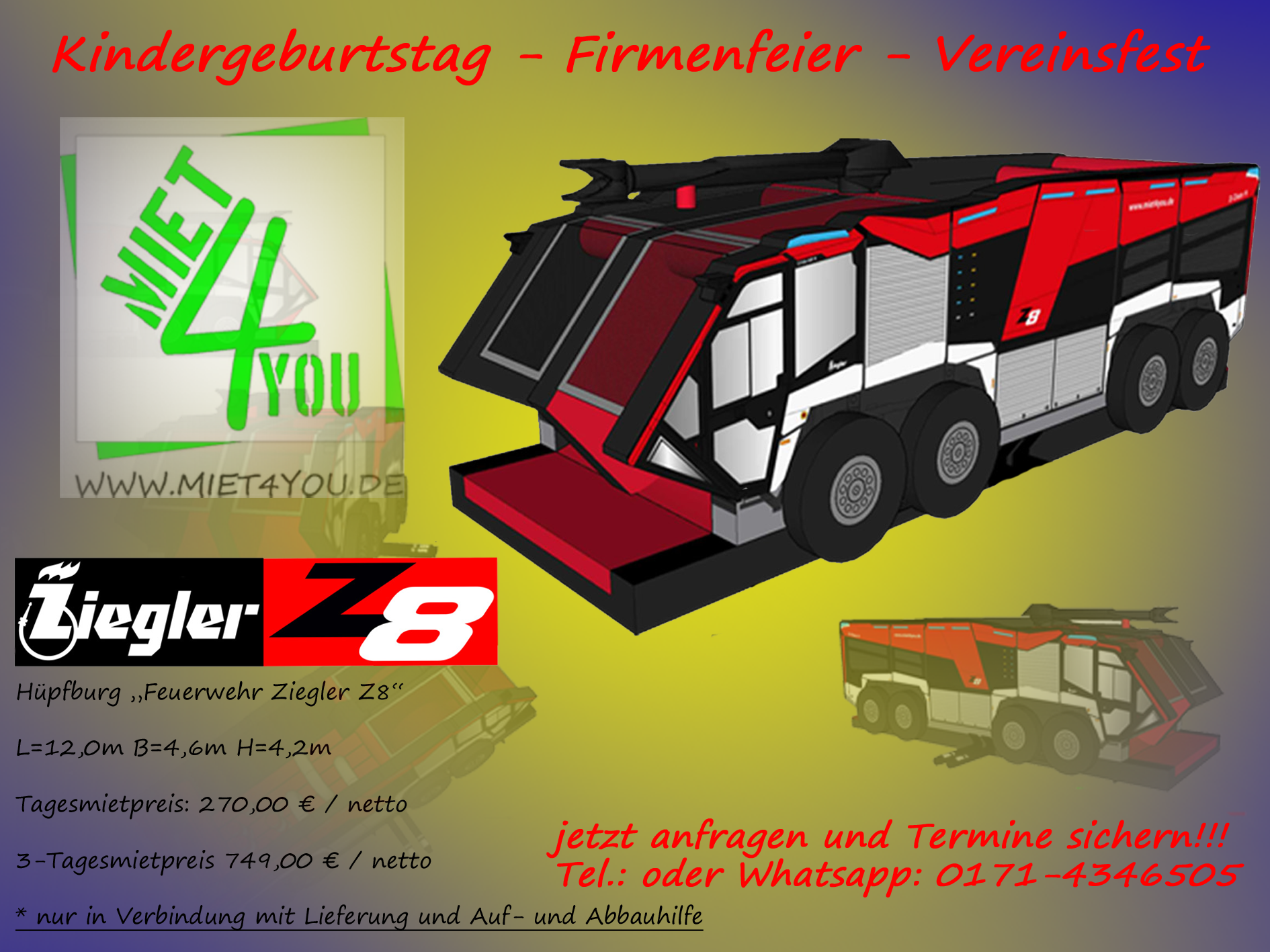 Werbebild Feuerwehr Ziegler Z8