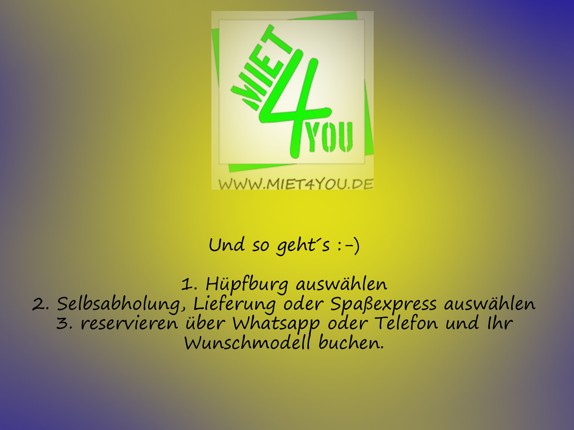 Werbebild Info