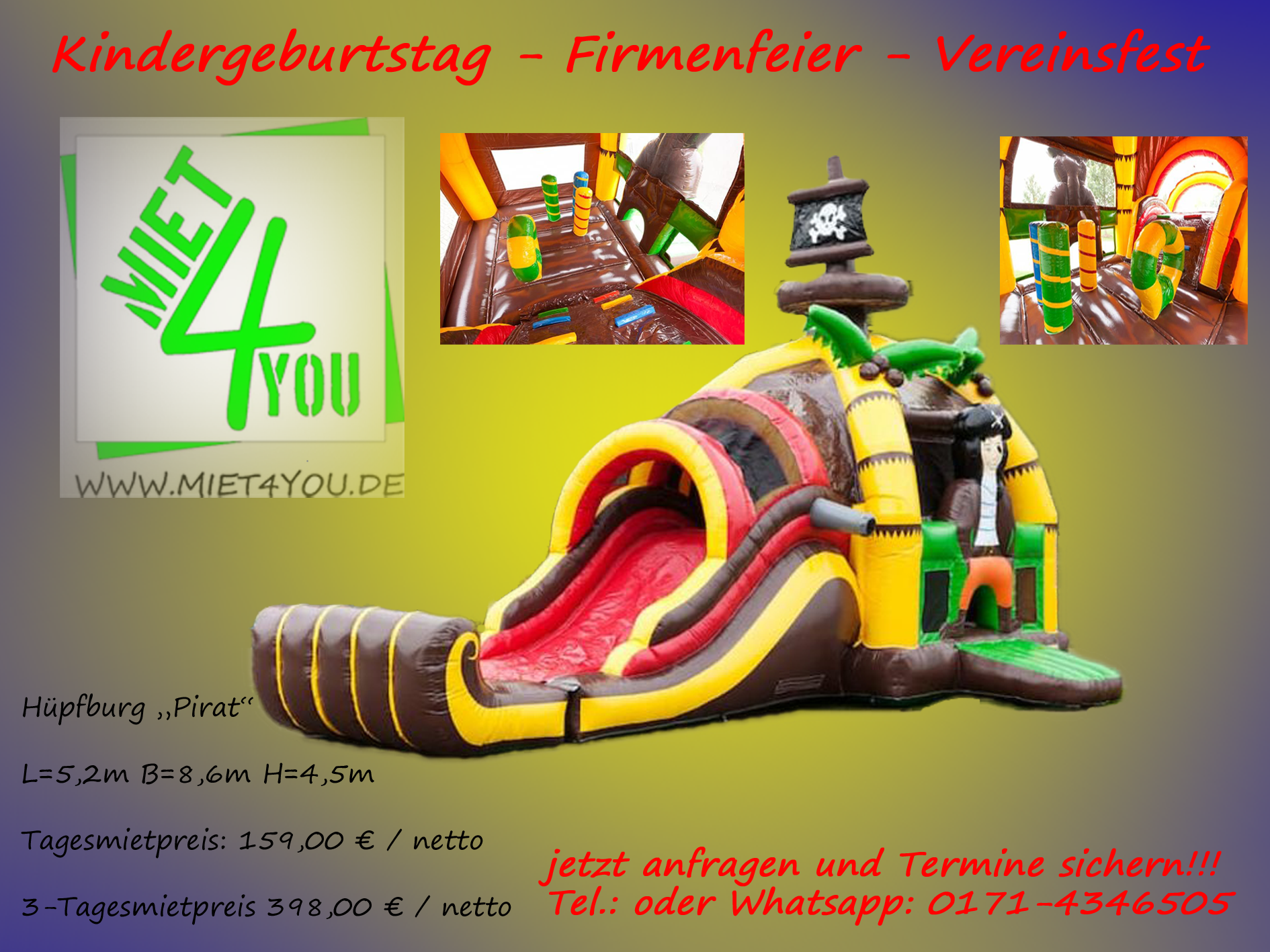 Werbebild Pirat