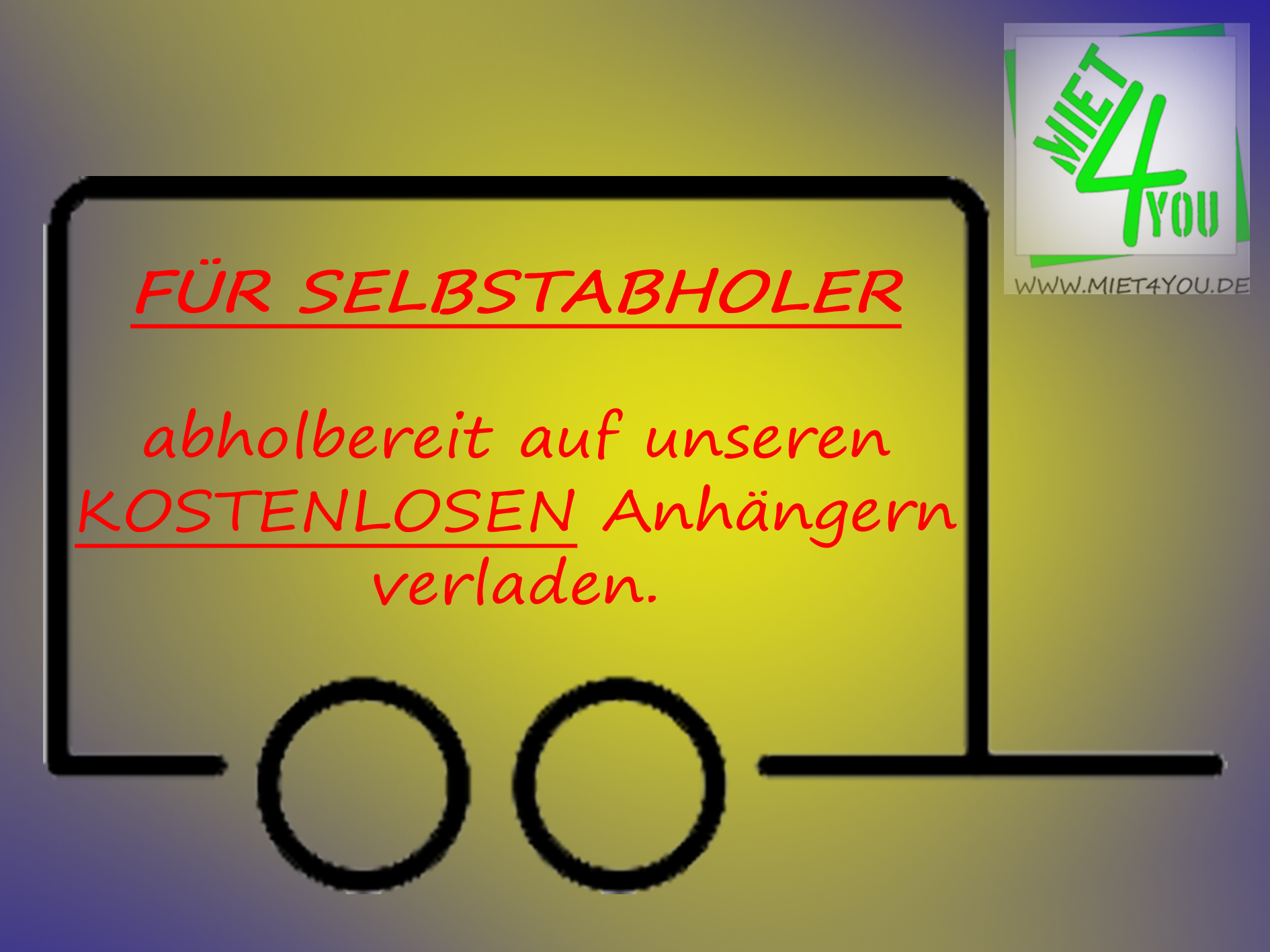 Werbebild Selbstabholung